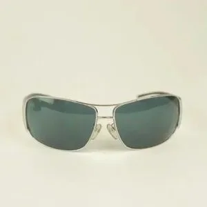 Prada SPR74G Black and White Shield Sunglasses Prada | Accessories | Prada Spr74g Black And White Shield  main image 2